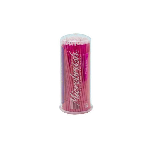Microbrush MFP100 Micro Applicators Fine Pink 100/Bx