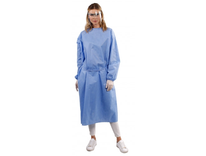 House Brand 910766 Dentac Surgical Gown Level 2 EN-13795:2019 40g/m2 SMS