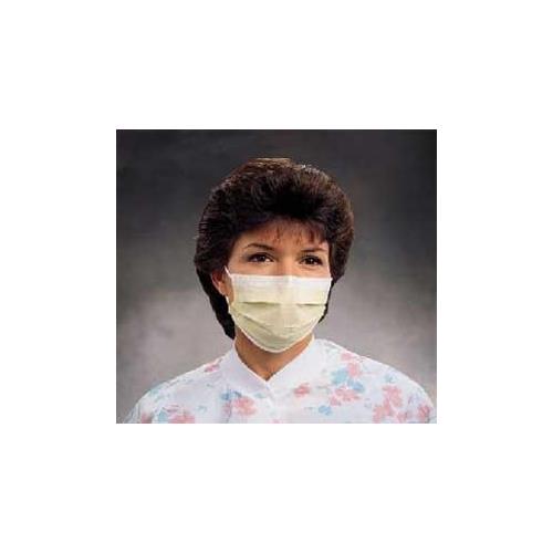 Halyard Health 47085 Tecnol Earloop Procedure Face Masks Latex Free 50/Bx Green