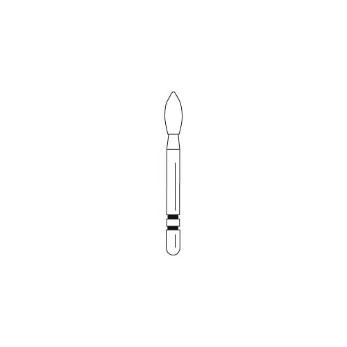Abrasive Technology 285/MF1 FG Friction Grip MFS Finishing Diamond Burs 5/Pk 2015862