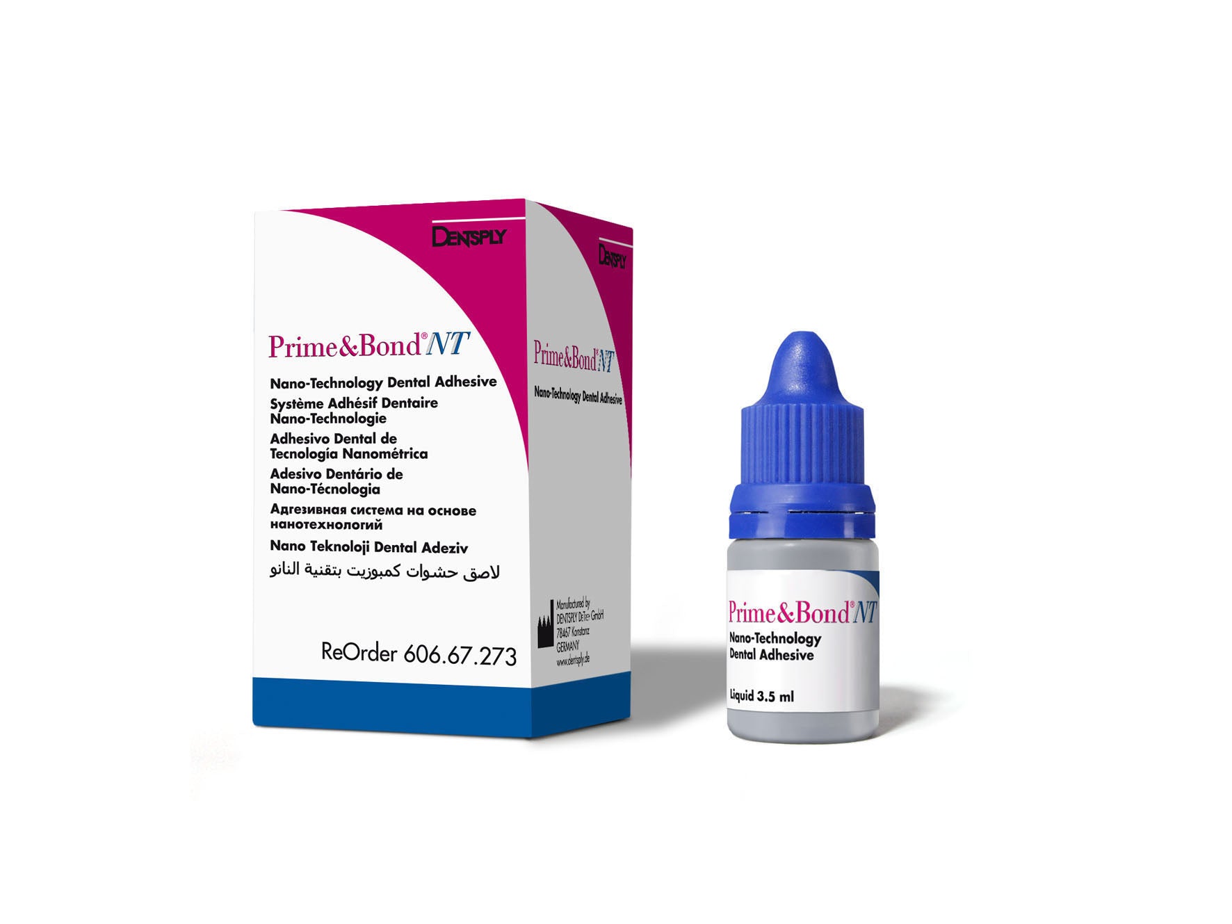 Dentsply Sirona 60667273 Prime & Bond NT Light Cure Adhesive 3.5 mL Bottle EXP Jan 2023