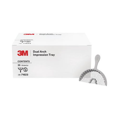 3M ESPE 71622 Dual Arch Impression Trays Posterior 48/Pk