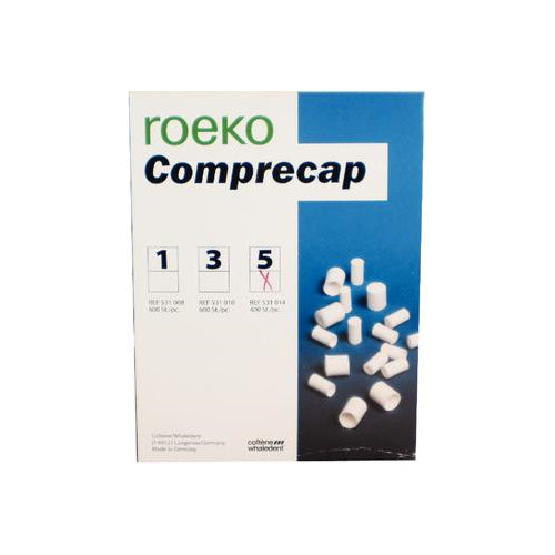 Coltene Whaledent 531014 Roeko Comprecap Compression Caps #5 Large 12.5 mm 400/Pk