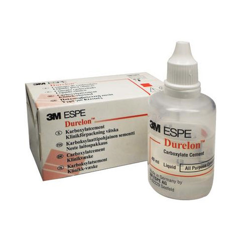 3M ESPE 38216 Durelon Carboxylate Self Cure Luting Cement Liquid 1/Pk 40 Gm