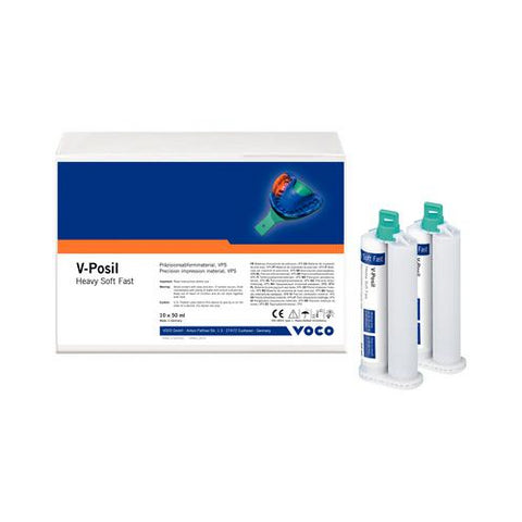 Voco 2568 V-Posil Heavy Soft Fast Impression Material Cartridges 50 mL 10/Pk EXP Feb 2025