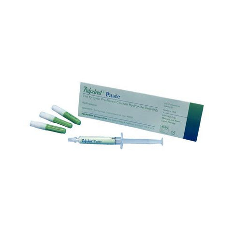 Pulpdent PSYK Pulp Capping Calcium Hydroxide Paste Dental Syringe Kit 3 mL