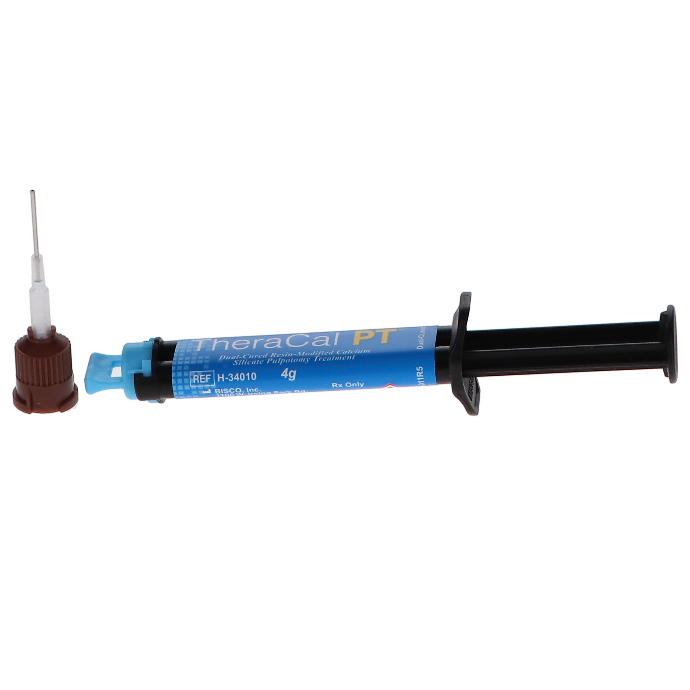Bisco H-34110P TheraCal PT Dual-Cured Resin-Modified Calcium Silicate Pulpotomy Treatment