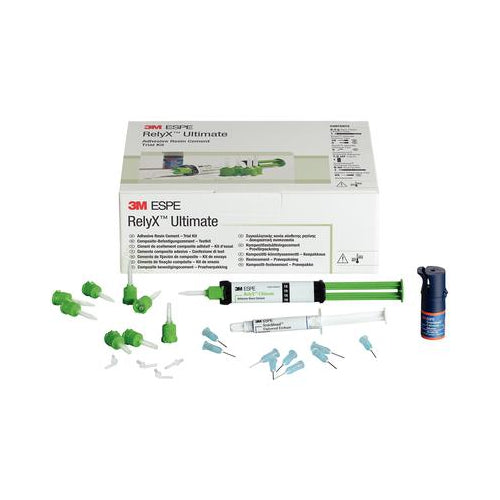 3M ESPE 56892 RelyX Ultimate Adhesive Resin Cement Syringe Trial Kit Translucent