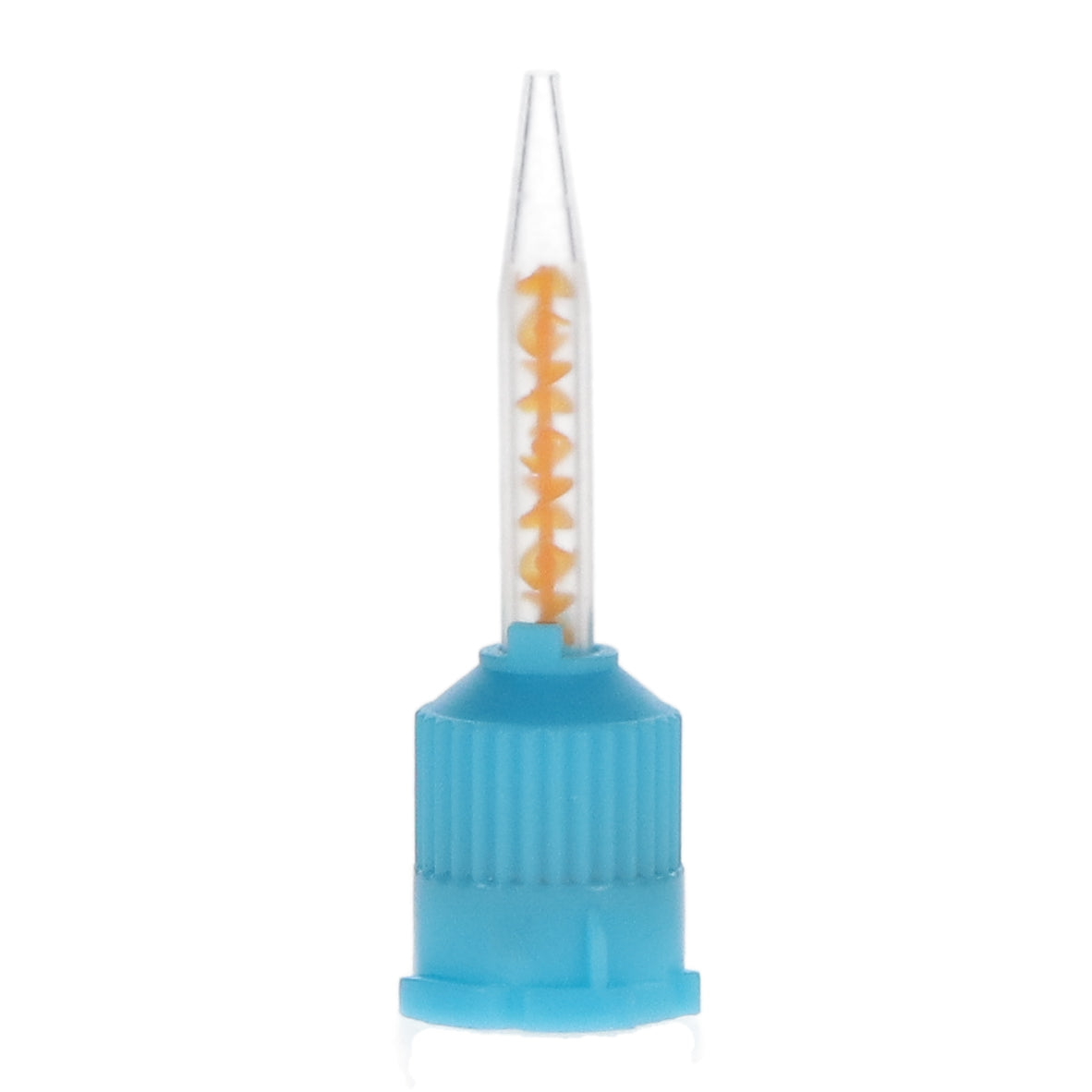 House Brand Dentistry 100617 Mixing Tips T-Style Temp Crown & Bridge Material Blue & Orange 50/Pk