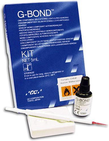 GC 008580 G-Bond One Component Self Etching Light Cure Adhesive Kit 5 mL 002277
