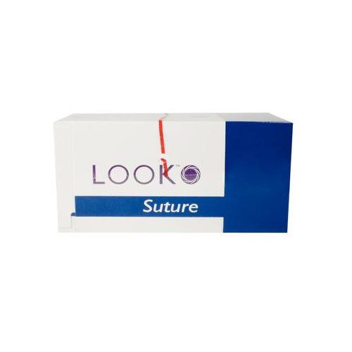 Look 557B Chromic Gut Absorbable Reverse Cutting Sutures C6 5/0 27" 12/Bx