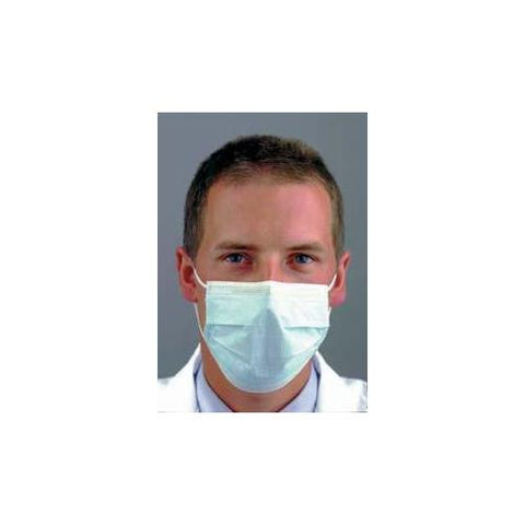Sultan 20324 Com-Fit Earloop Masks Fluid Resistant Procedular Face Blue 99% PFE 50/Bx