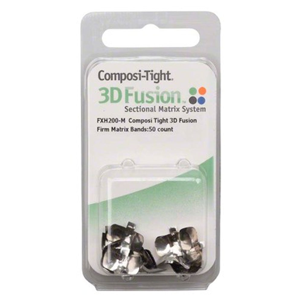 Garrison FXH200-M Composi-Tight 3D Fusion Firm Matrix Bands 6.1mm 50/Pk
