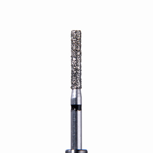 Mydent 837-014SC Defend FG Friction Grip Flat End Cylinder Super Coarse Grit Diamond Burs 10/Pk