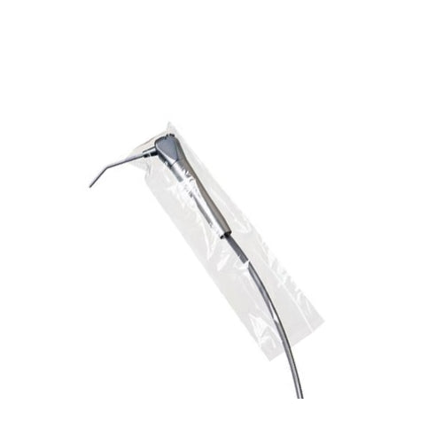 Pinnacle Products 3760 Syringe Barrier Sleeves Clear Plastic 2.5