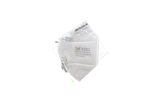 3M 9502 KN95 Particule Respitator Face Shield Mask GB2626-2006 Standard Size 50/Pk