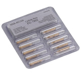 House Brand Dentistry 401266 HSB #7802 12-Blade Bullet Trimming & Finishing Burs 100/Pk