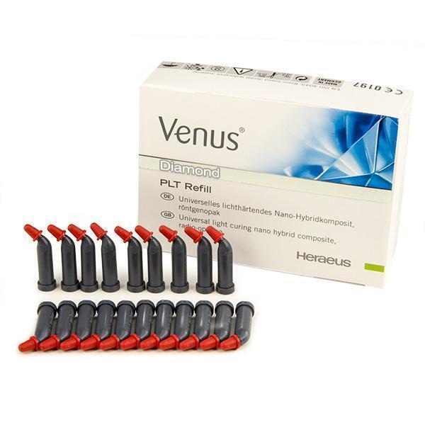 Kulzer 66039012 Venus Diamond Universal Nanohybrid Composite PLT 20/Pk A3.5