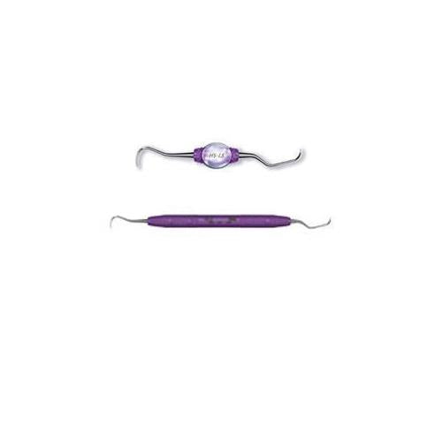 PDT R090 Cruise Line Langer H5/L5 Double End Curette / Scaler Purple Resin Handle