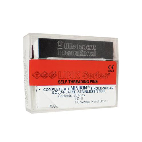 Coltene Whaledent L-511 TMS Link Minikin Red Single Shear Pins Kit .017