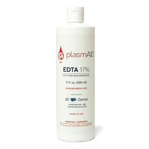 House Brand P-EDTA-125 EDTA 17% Sodium Hypochlorite Solution 125 mL With Surface Modifers