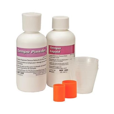 Lang Dental 1023PNK Tempo Reline Acrylic Resin Professional Package Pink