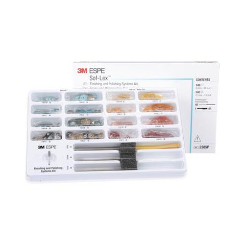 3M ESPE 2385P Sof-Lex Finishing & Polishing Dental System Kit