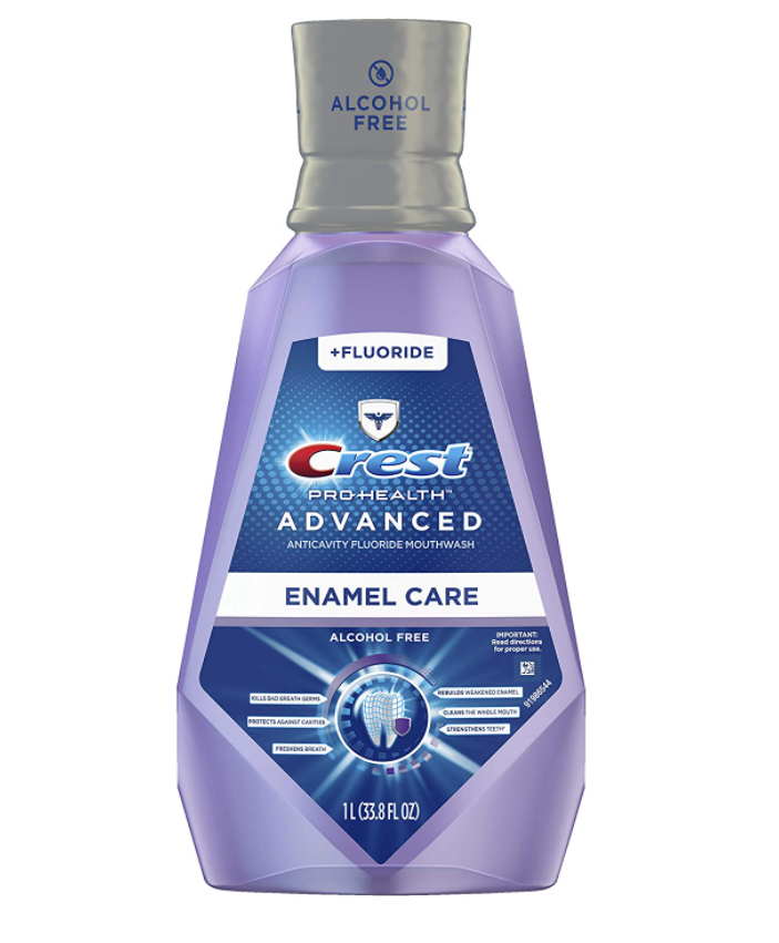 Proctor & Gamble 80325105 Crest Pro-Health Advanced Enamel Care Mouthwash Purple Mint 1L 6/Cs