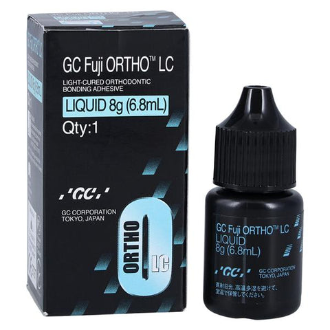 GC 014399 Fuji Ortho LC Reinforced Glass Ionomer Orthodontic Cement Liquid 8 Gm Bottle 000030