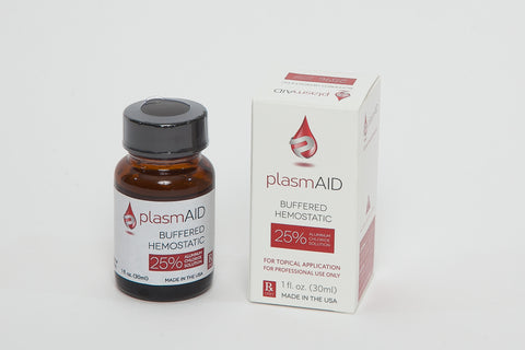 House Brand RE105 Plasmaid Buffered Hemostatic Solution 25% .5 Oz 15CC