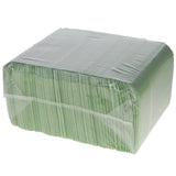 House Brand Dentistry 109215 Dental Patient Bibs 2+1 Ply 13" X 18" Green 500/Bx