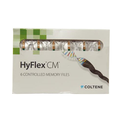 Coltene Whaledent H8210435 Hyflex CM NiTi Memory Files 21mm .04 #35 6/Pk