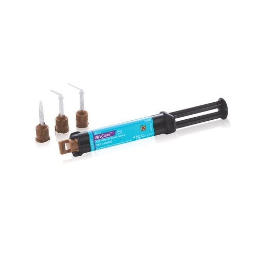 Bisco D-45011P BisCem Dual Cure Self Adhesive Resin Cement Syringe Translucent 8 Gm EXP Nov 2025