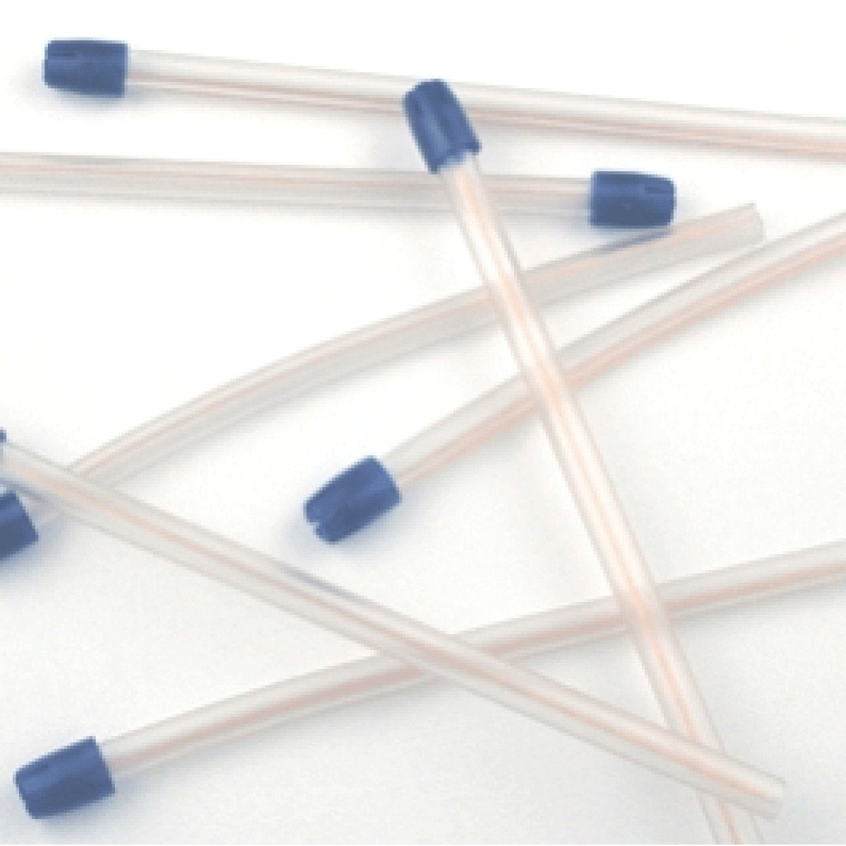 Crosstex ZCB Premium Disposable Saliva Ejectors Swedish Clear Blue Tip 100/Pk