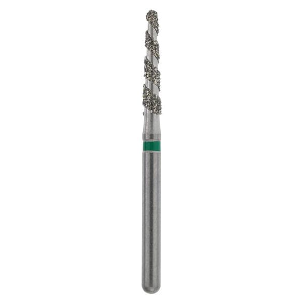 Premier Dental 856T016C Solo FG Friction Grip 8116.8 Spiral Coarse Grit Diamond Burs 25/Bx