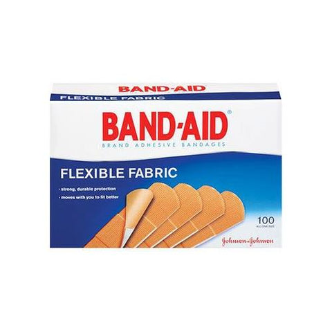 Johnson & Johnson 4434 Band-Aid Flexible Adhesive Bandages 0.75" x 3" 100/Bx
