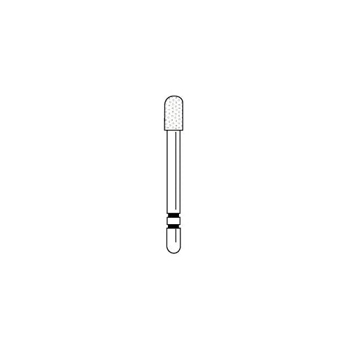 Premier Dental 2015461 Two Striper FG Friction Grip 7764C Round End Taper Coarse Grit Diamond Burs 5/PK