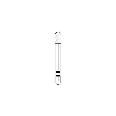 Premier Dental 2015461 Two Striper FG Friction Grip 7764C Round End Taper Coarse Grit Diamond Burs 5/PK