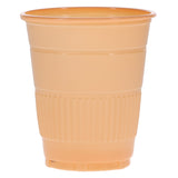 House Brand Dentistry 109258 Plastic Disposable Drinking Cups 5 Oz Peach 1000/Cs