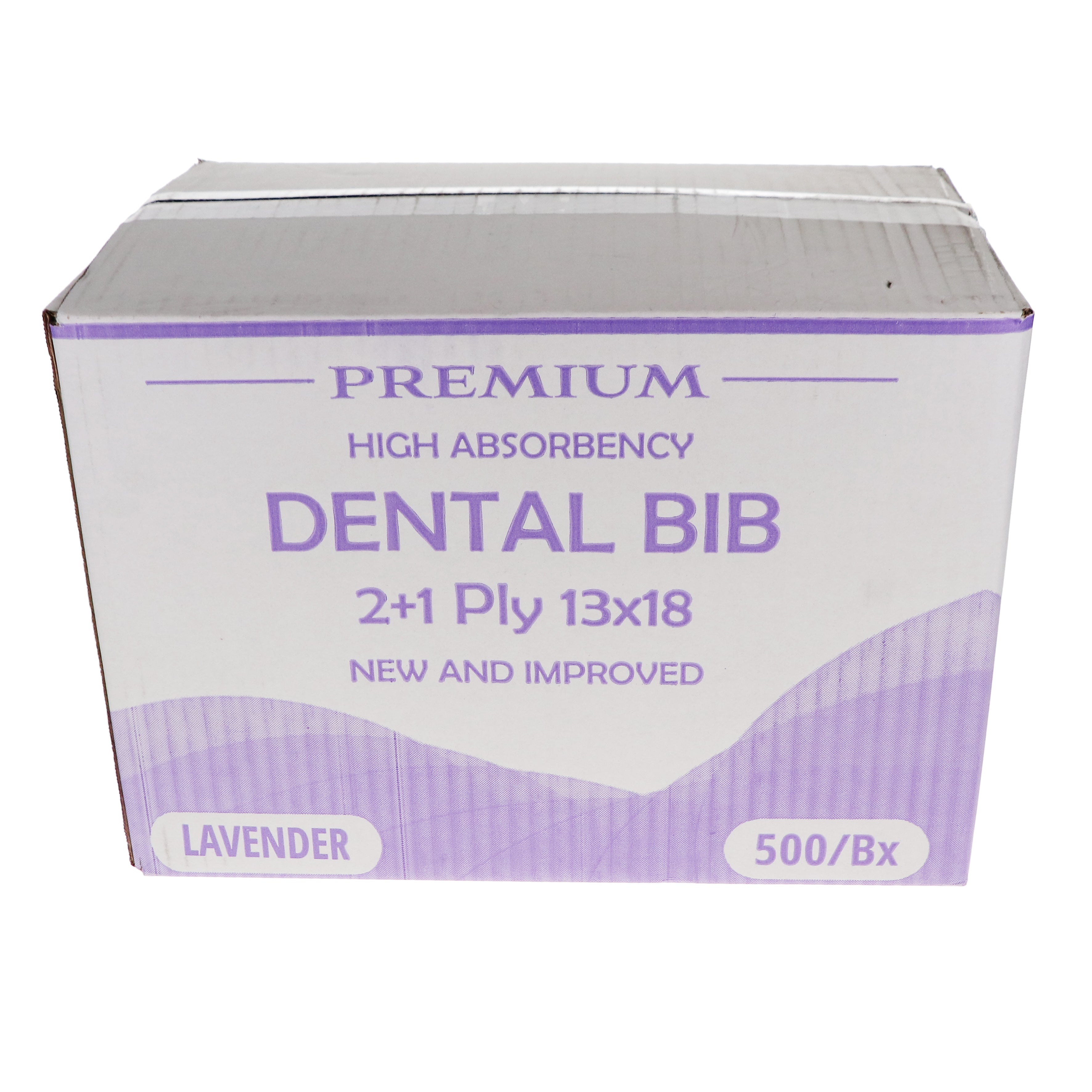 House Brand Dentistry 109212 Dental Patient Bibs 2+1 Ply 13