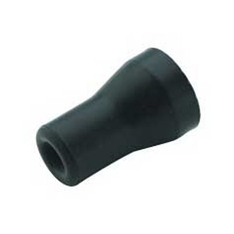 DCI 5750 Puish-On Saliva Ejector Dental Tip Black Autoclavable Silicone