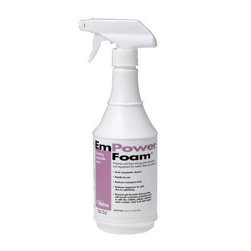 Metrex 10-4224 EmPower Foam Enzymatic Cleaner Spray 24 Oz Bottle