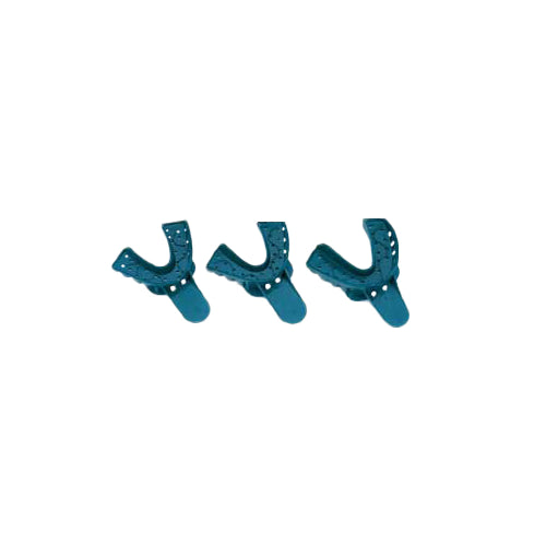 Plasdent IT-SL Excellent Impression Trays #6 Small Lower Arch Teal 12/Bg