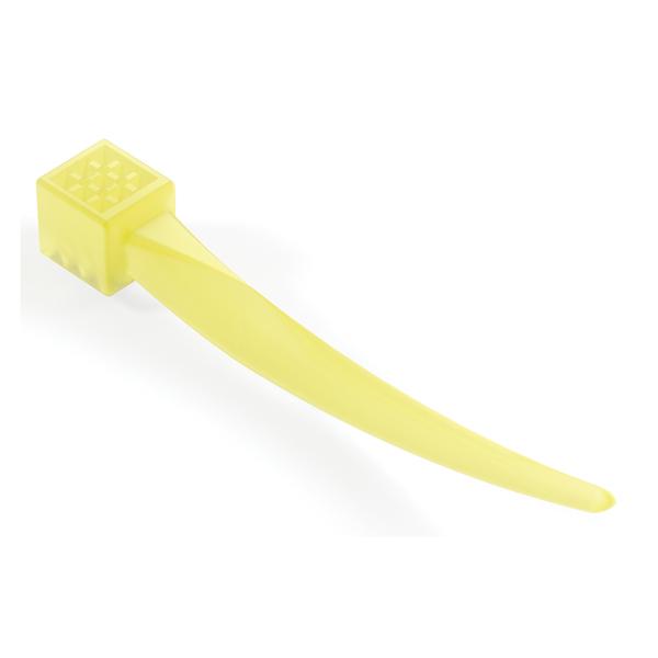 Garrison GWAYL A+ Wedge Plastic Wedges Yellow Extra Small 100 Pack