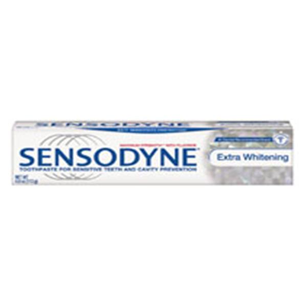 GlaxoSmithKline 08453 Sensodyne Extra Whitening Toothpaste Trial Size 12/Pk 4 Oz
