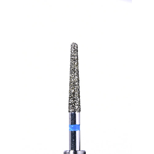 Mydent 856L-018M Defend FG Friction Grip Medium Grit Round End Taper Diamond Burs 10/Pk