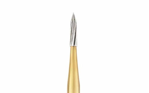 Beavers Kerr Dental Midwest Friction Grip FG #7902 Needle Shaped 12 Blade Trimming & Finishing Burs 100/Pk