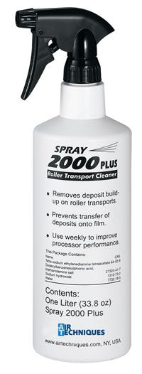Air Techniques 43965 Spray 2000 Plus Roller Transport Cleaner 1 Liter Bottle