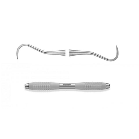 Premier Dental 1005040 Double End Sickle Scaler #H6-H7 With Big Easy Handle