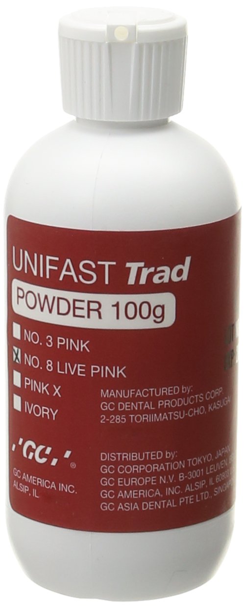 GC 339105 Unifast Traditional Quick Set Powder #8 Live Pink 100gm